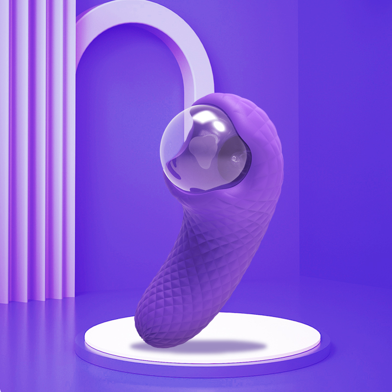 Purple Personal Handheld Female Body Vibrator