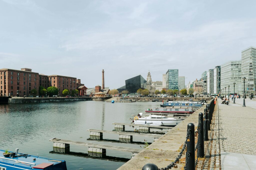 Liverpool waterfront skyline