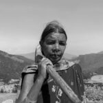 woman with bright eyes